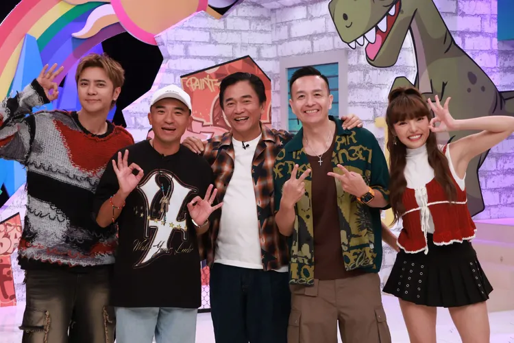 《綜藝OK啦》 羅志祥、小馬、吳宗憲、小鐘、何美。中天綜合台提供