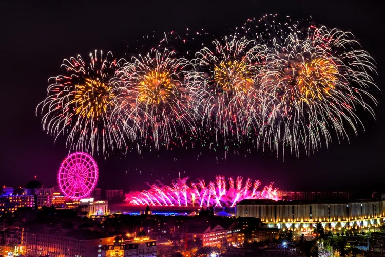 2026义大世界跨年烟火秀将于2026年1月1日凌晨0点施放999秒烟火。义大提供