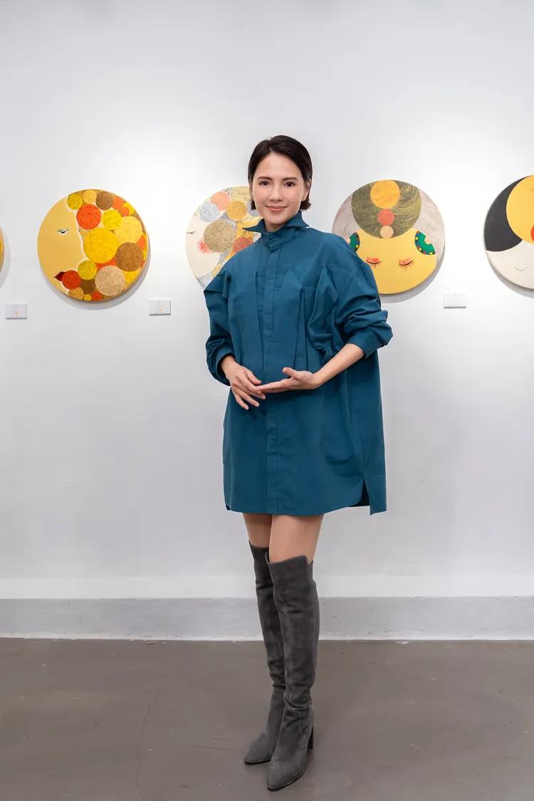 李心潔透過繪畫展現自己最真實的一面。13a New Street Art Gallery提供