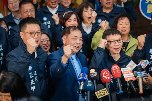 蓝营整队！陈见贤宣布参选新竹县长　无党籍议员连绿营市长「哥哥」都来挺