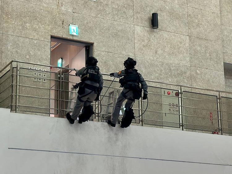 北市警展打詐成效　特勤中隊秀裝備執行攻堅