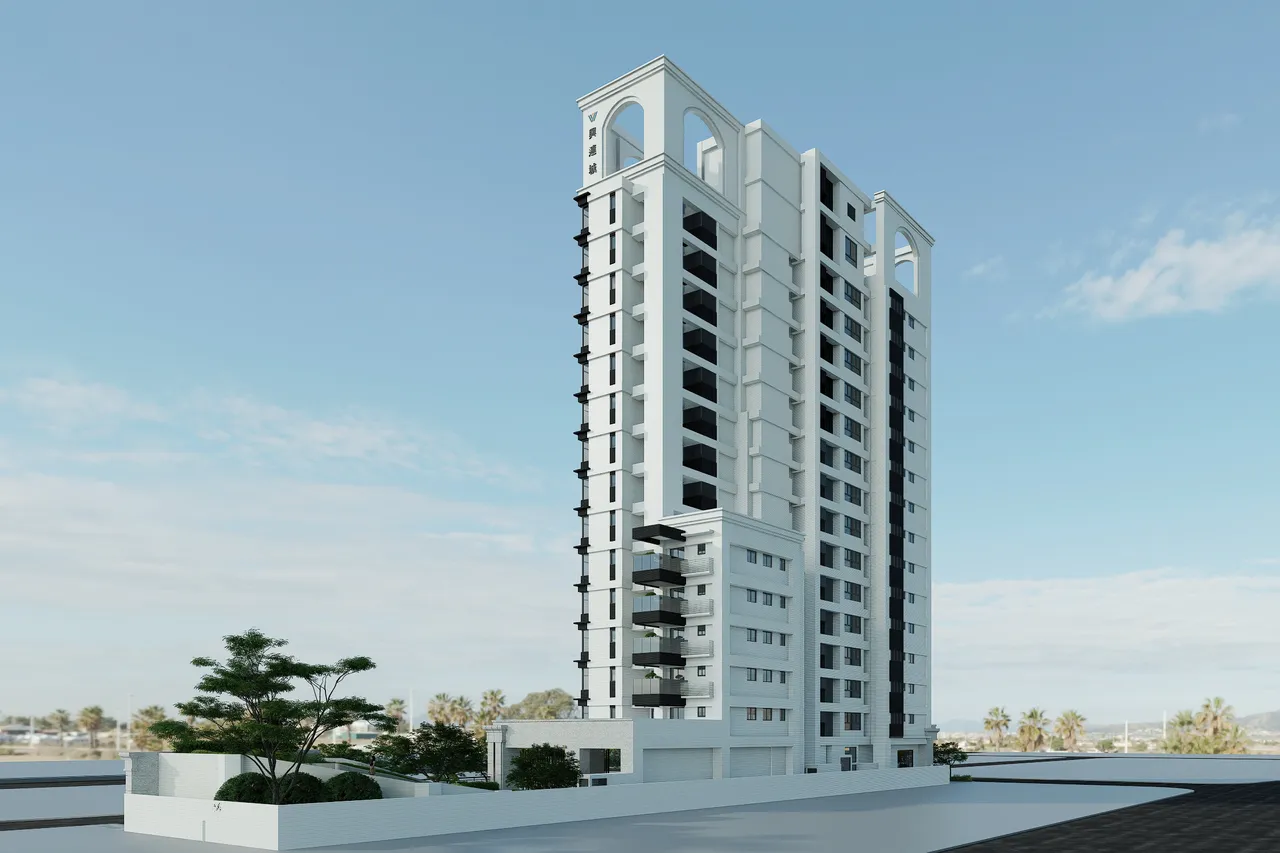 「中川月亮湾」建筑外观照。兴连城提供