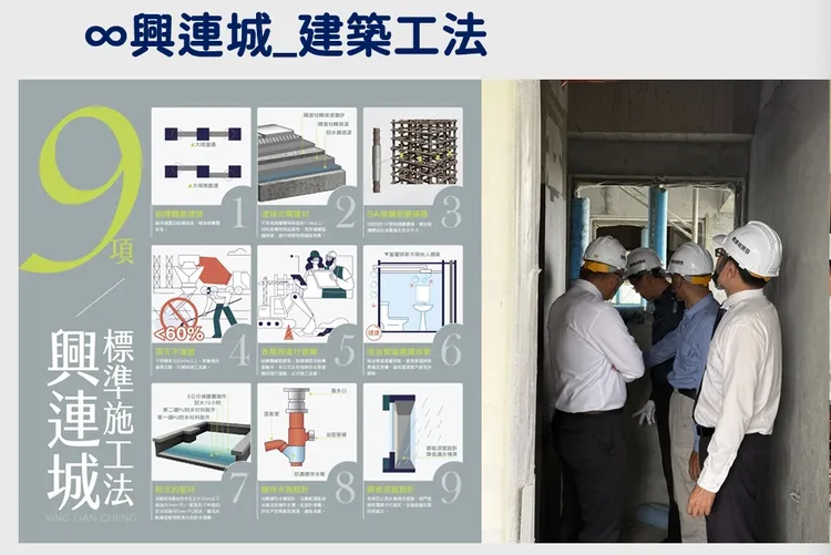 興連城9大建築施工法
