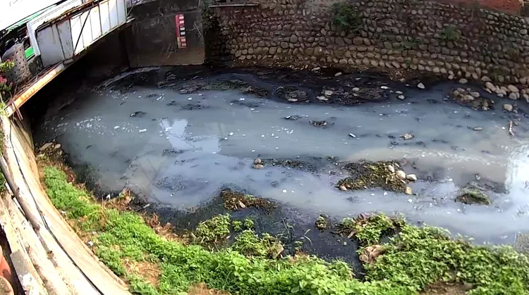 台中市以科技工具輔助稽查工廠偷排廢水造成污染，成果豐碩。市府提供