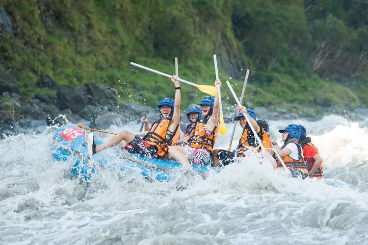 秀姑峦溪泛舟。观光署提供