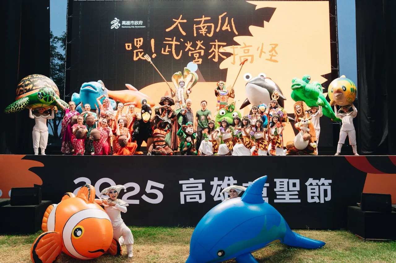 纸风车剧团演出。市府提供