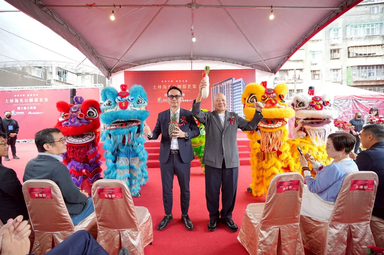 海光段更新正式启动，为延平北路五段地区带来全新的城市风貌。汉皇提供