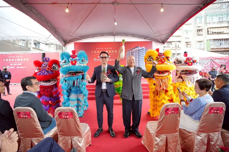 海光段更新正式啟動，為延平北路五段地區帶來全新的城市風貌。漢皇提供