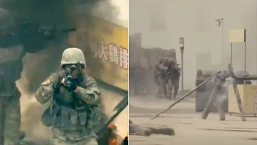 共军巷战演习出现「大鸡排」　3个字让小粉红高潮自嗨