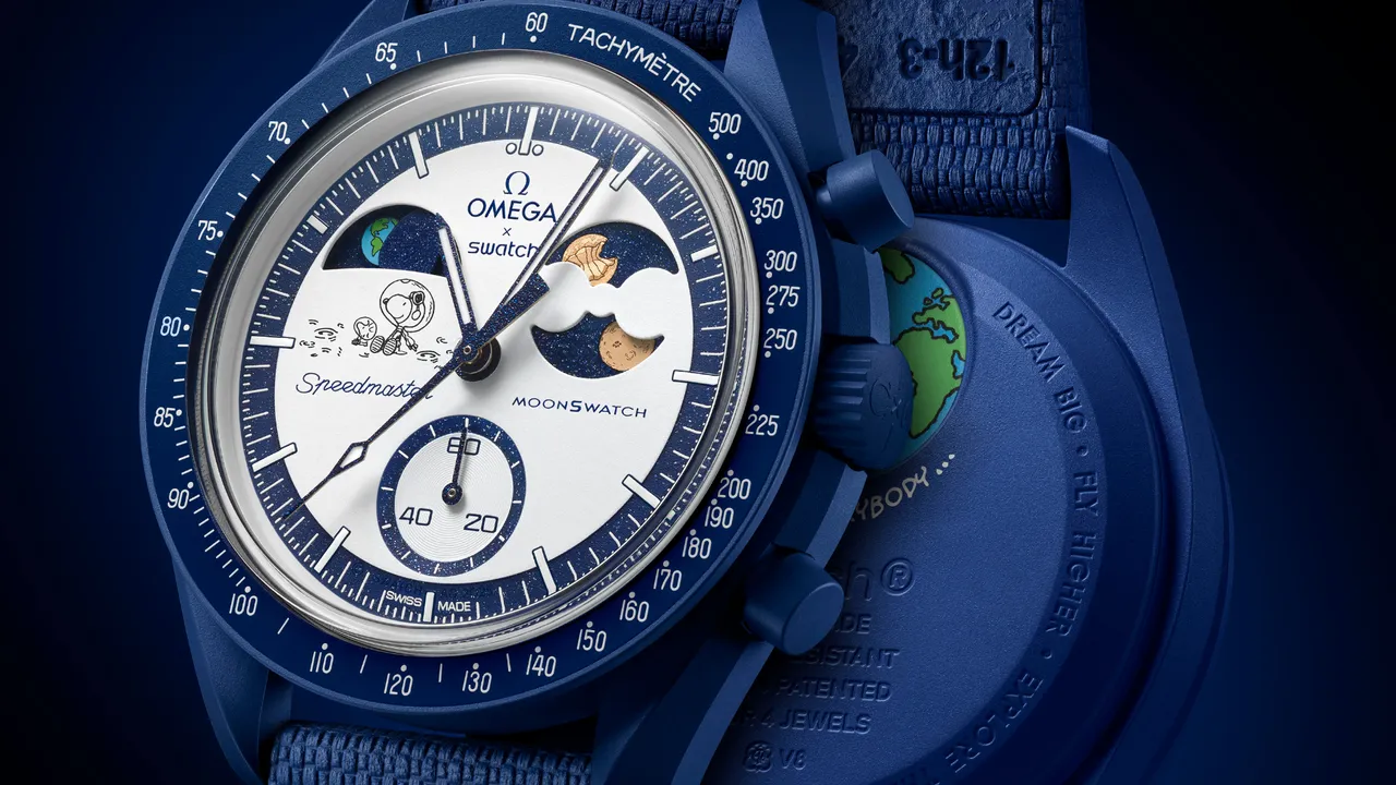 SWATCH全新推出海狸滿月錶。品牌提供