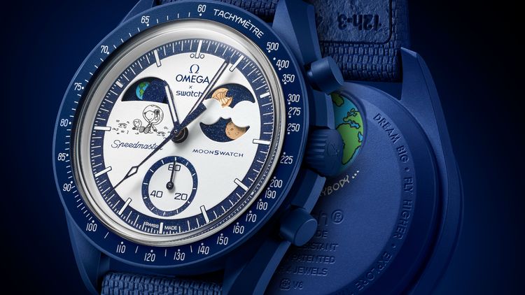 SWATCH全新滿月錶明日開賣　被海狸啃過的月亮太可愛