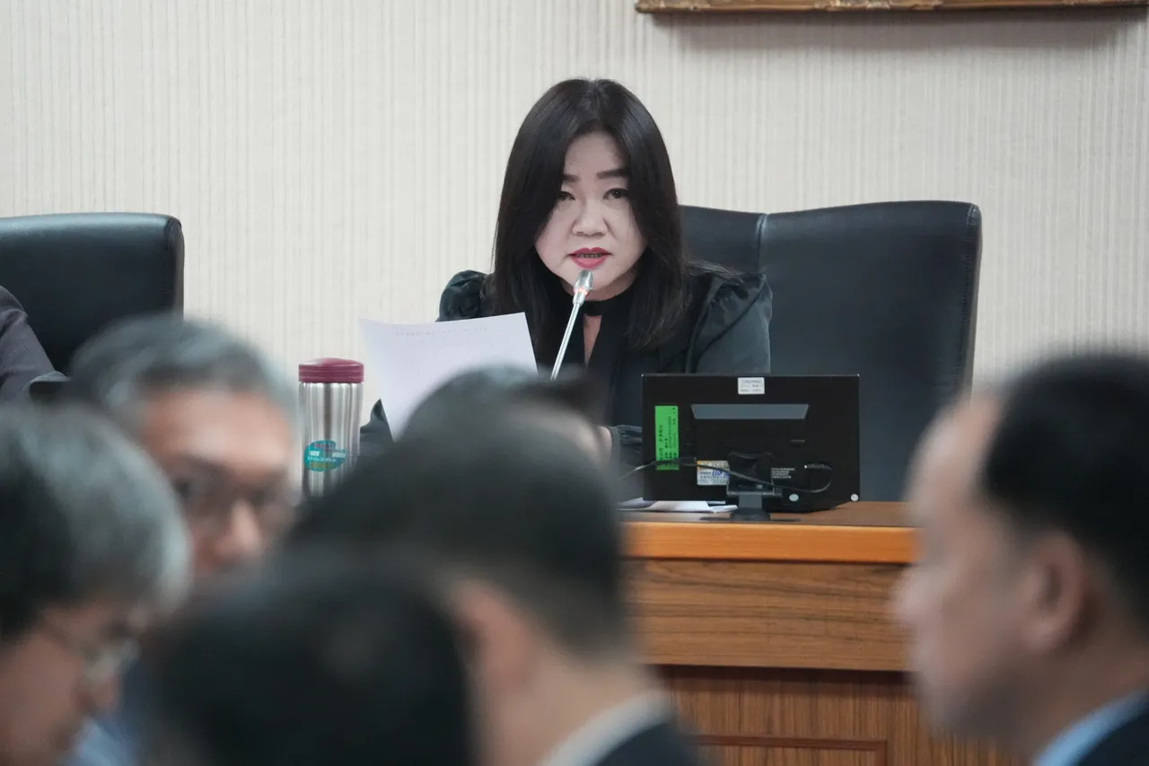 马文君怒批赖清德的发言，让2027成为国库提款的密码。彭欣伟摄