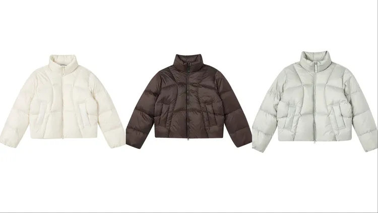 FILA FLOW DOWN羽絨外套，各9280元。品牌提供