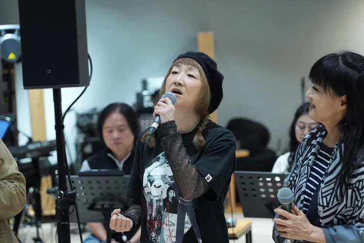 芝麻彩排後受訪。娛樂中心攝