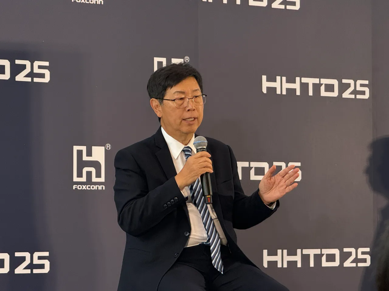 鸿海董事长刘扬伟。吕承哲摄