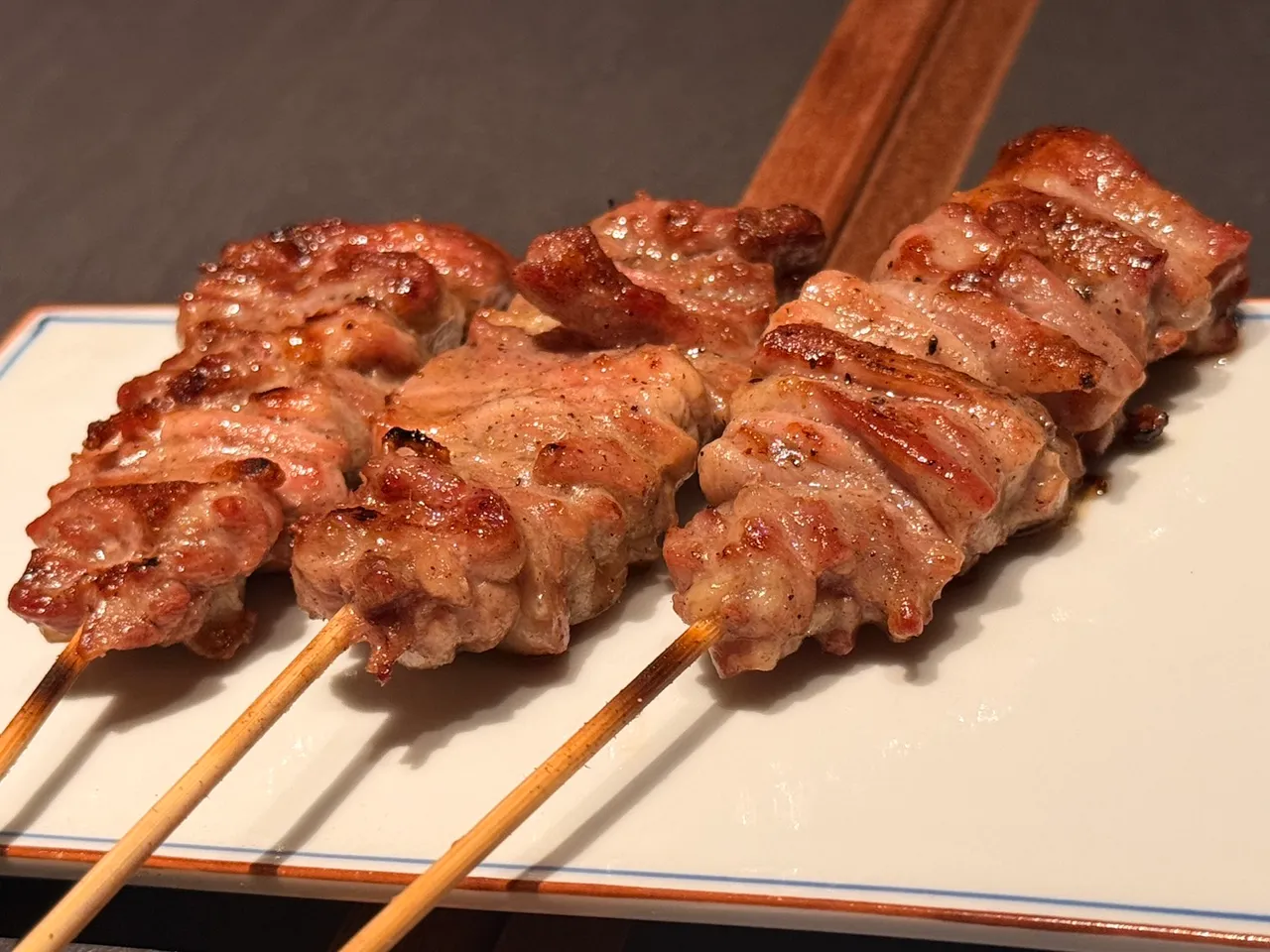 「鸡颈肉（盐味）」口感富弹性有嚼劲，还有油脂香气在口中绽放。陈扬盛摄