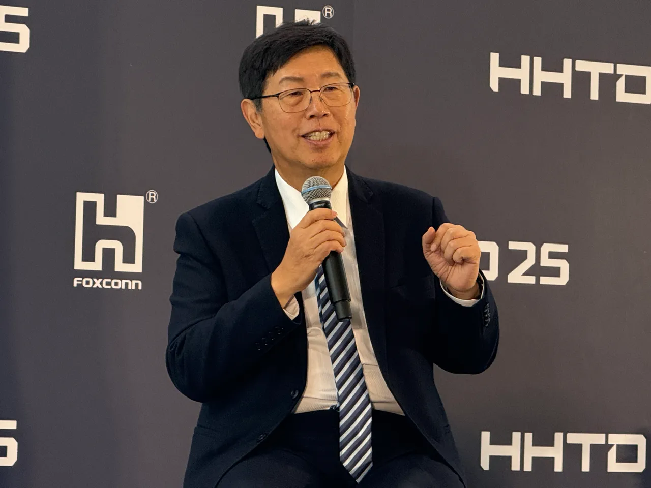 鴻海董事長劉揚偉。呂承哲攝