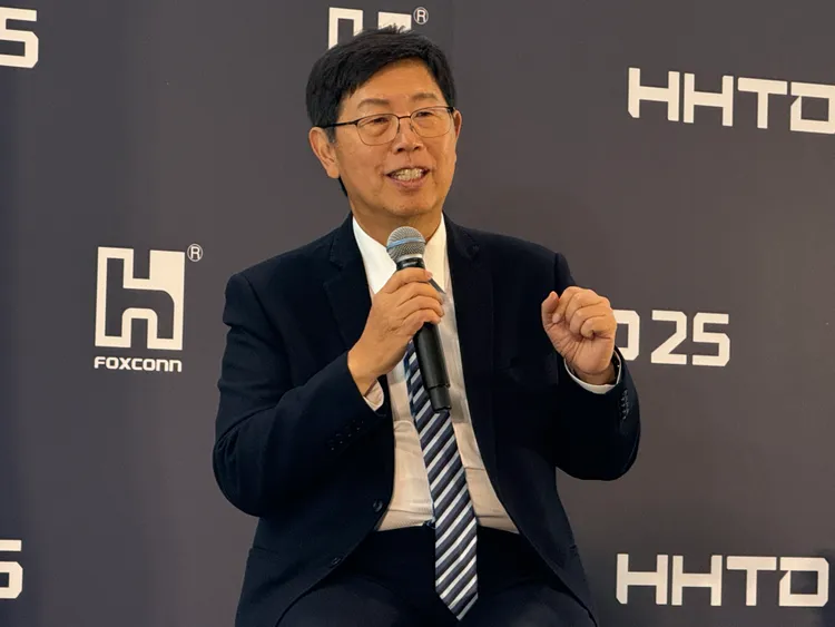 鴻海董事長劉揚偉。呂承哲攝