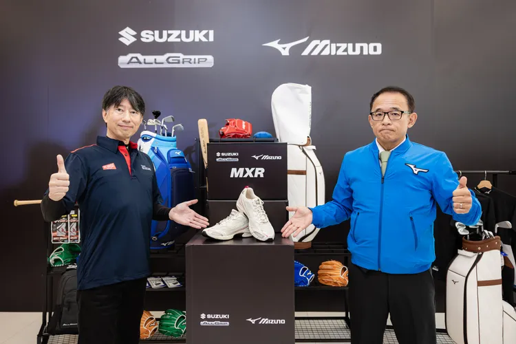 即日起至11月30日，旗艦店也同步展出ALLGRIP × MIZUNO聯名企劃系列商品。業者提供