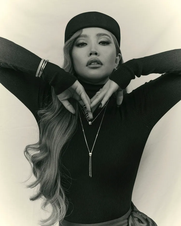 A-Lin配戴Boucheron珠寶擔任丁噹演唱會嘉賓。品牌提供