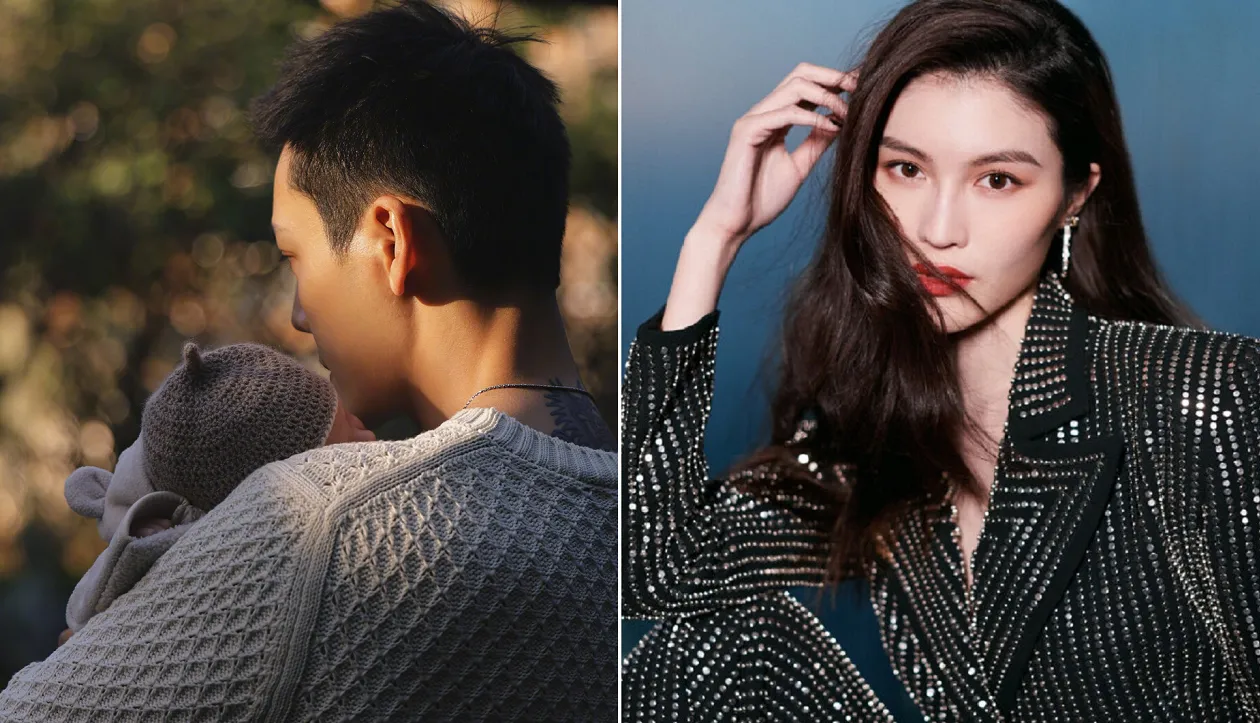 陈伟霆日前官宣与超模何穗有了宝宝。翻摄2人微博