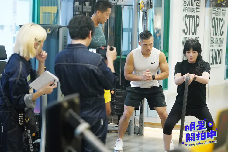 唐綺陽重訓。TVBS提供