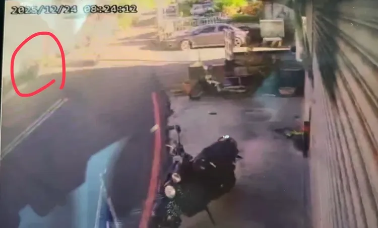 豐原警分局循線追查，今天上午11時許在神岡區逮到在逃的張男。翻攝照片