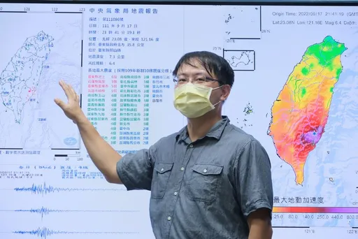 地震直播「歪领带」爆红　陈达毅还原真相：震后跳下床直奔气象署