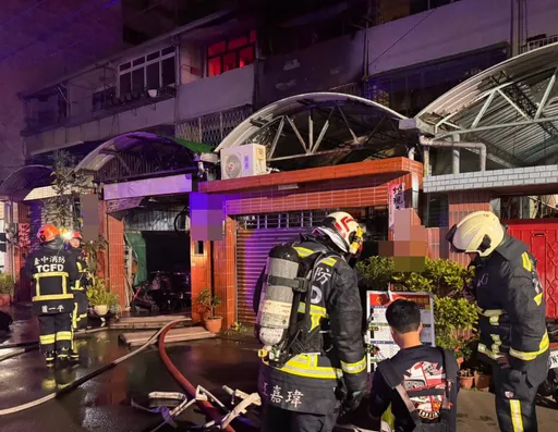 台中暗夜恶火！9旬翁获救喊「儿子还在里面」　寻获已成焦尸