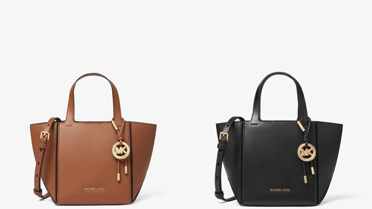 MICHAEL KORS秋冬新款JORDI小型肩背提包增添可拆卸式的肩带，各1万1300元。品牌提供