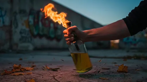 屁孩比賽投擲「汽油彈」　4歲童路過衰被燒死