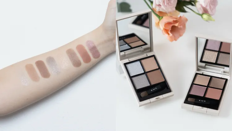 RMK立體調色眼盤，各2150元。品牌提供