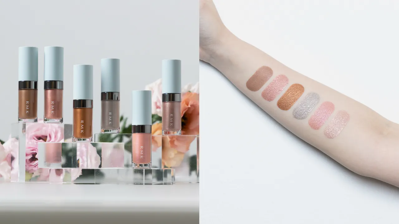 RMK明眸眼影液，各5g／1400元。品牌提供