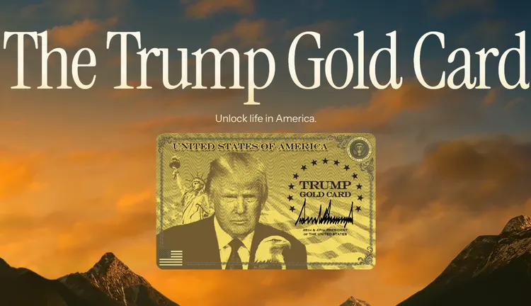 川普正式推出要价3000万元的移民金卡。翻摄自官网