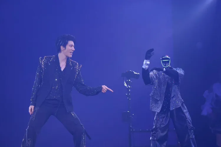 王力宏成合舞AI舞者第一人。西東音樂提供