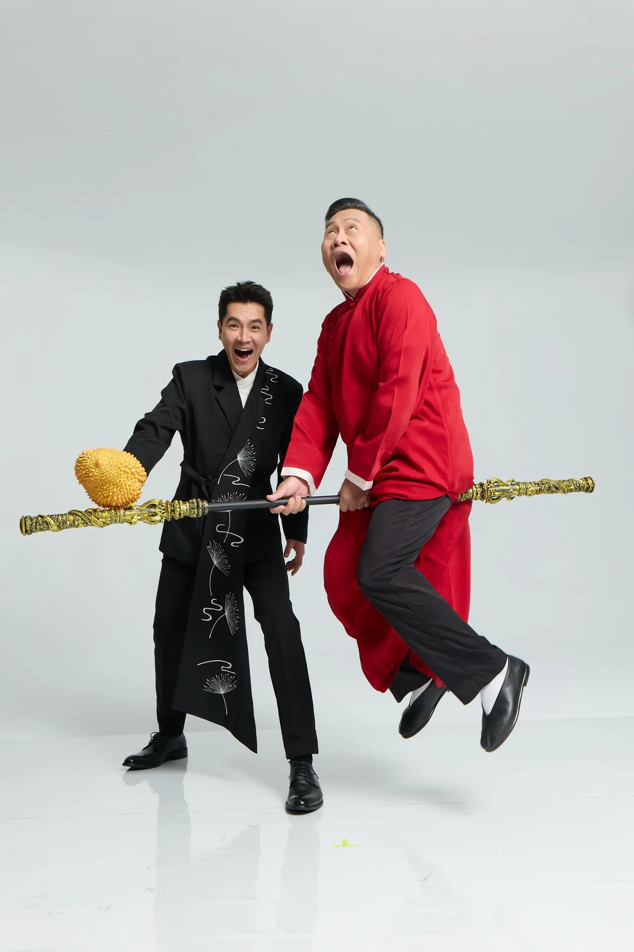 王传一、朱德首次合作相声脱口秀默契十足趣味横生。嚞娱乐提供