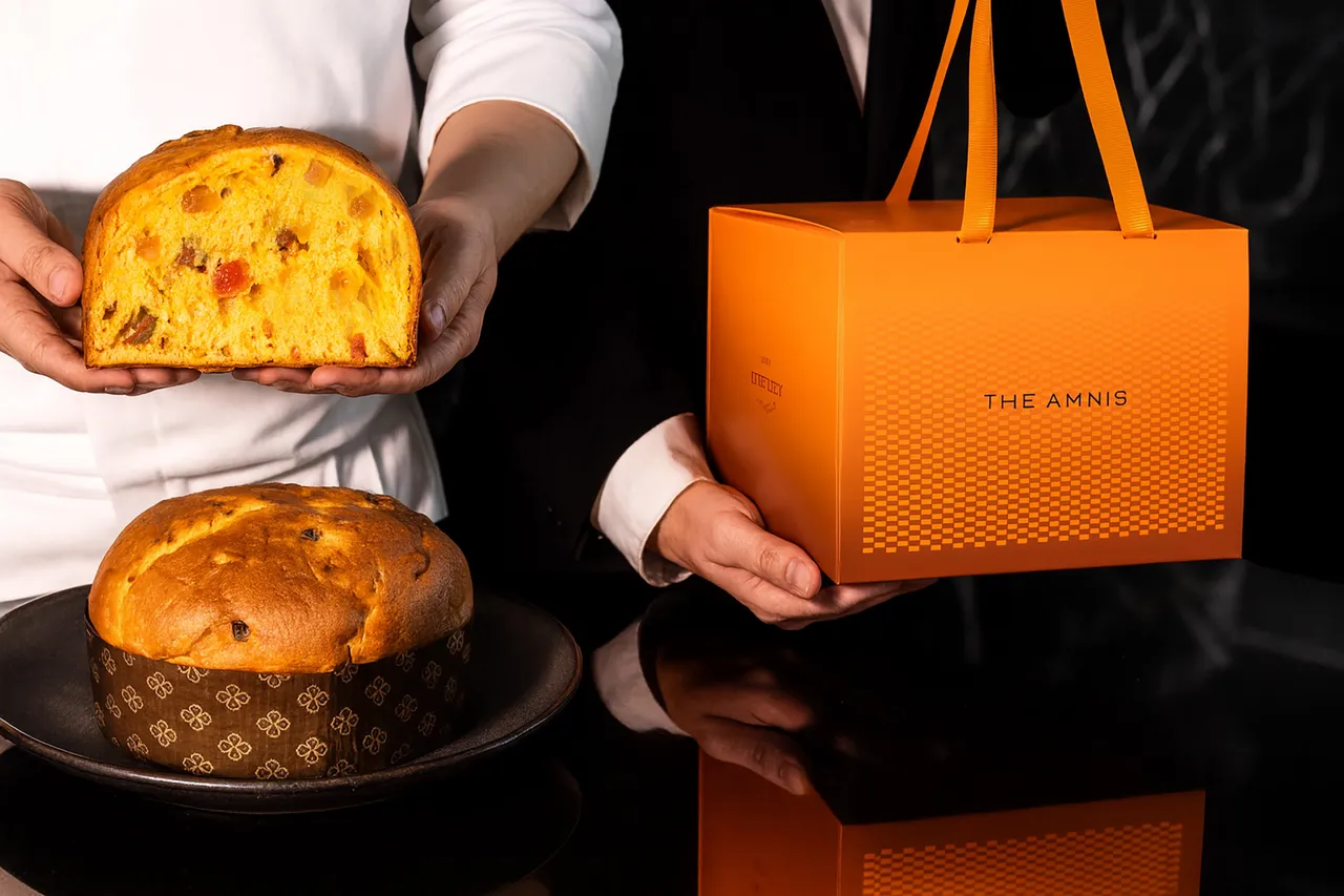 香气馥郁的米兰经典水果面包Panettone。业者提供