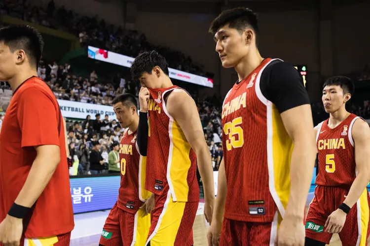 中國慘敗給韓國。  翻攝FIBA官網