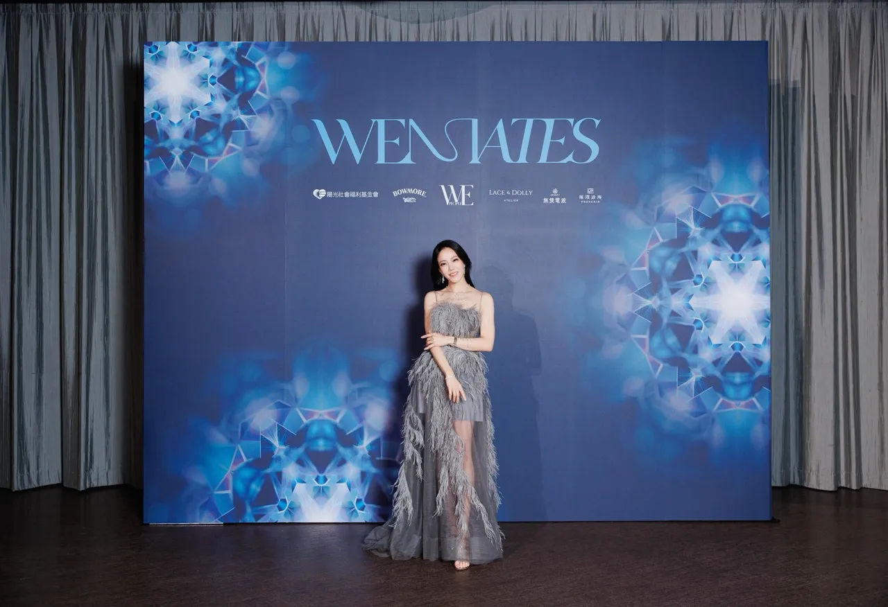 罗玉佩盛装出席活动。罗玉佩提供