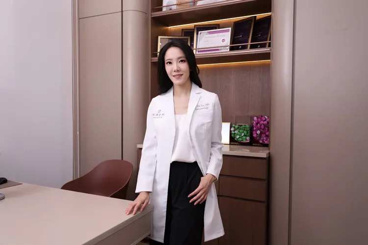 羅玉佩醫師特別擅長電音波拉提。莊宗達攝