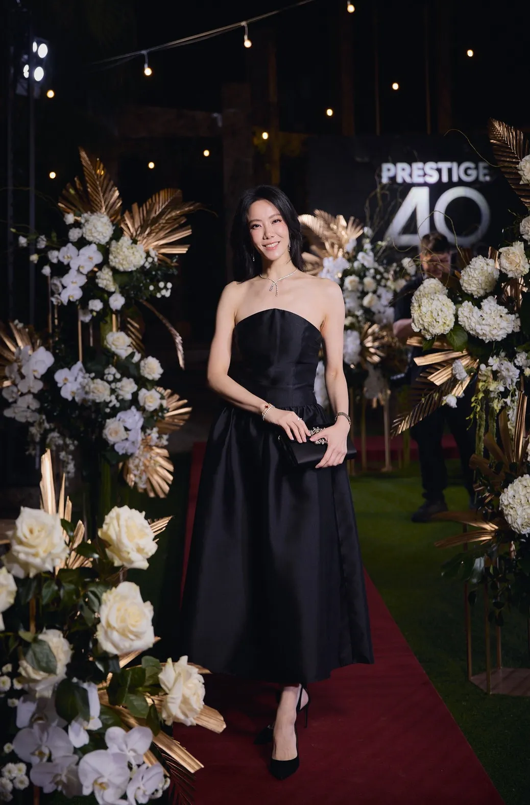 罗玉佩盛装出席活动。罗玉佩提供