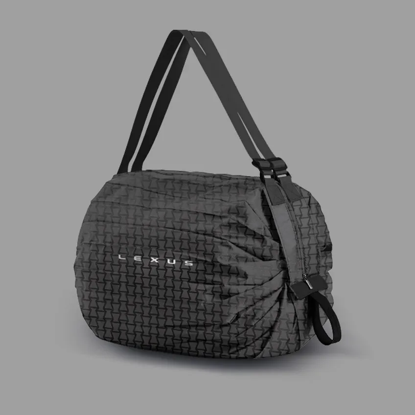 车展期间完成问卷还可获得车展限定「LEXUS 质感折叠随行袋」。业者提供