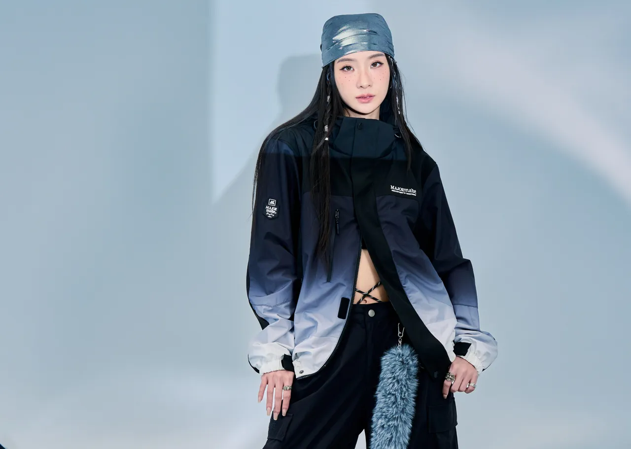 陈华最新接下服饰代言。MAJOR MADE提供