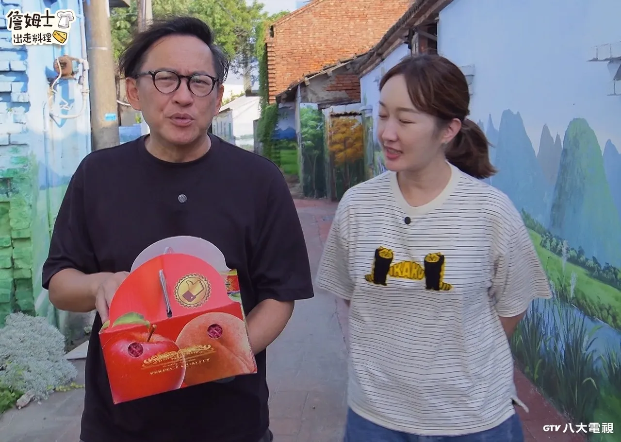 （左起）詹姆士、巴钰。八大电视提供