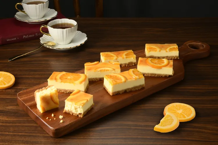 亞尼克香橙起司磚，售價525元。業者提供