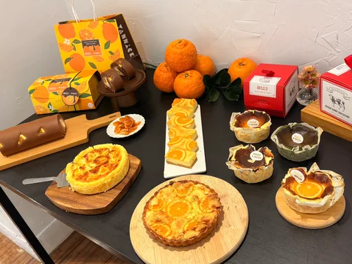 亚尼克联手百万YTR韩勾ㄟ金针菇　济州橘风巧克力生乳卷苦甜回「柑」