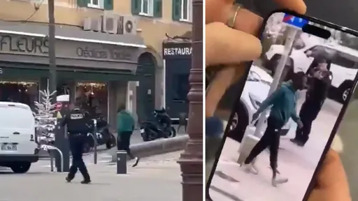 员警尽力了！法国男持刀「未伤人仍被击毙」　影像曝光