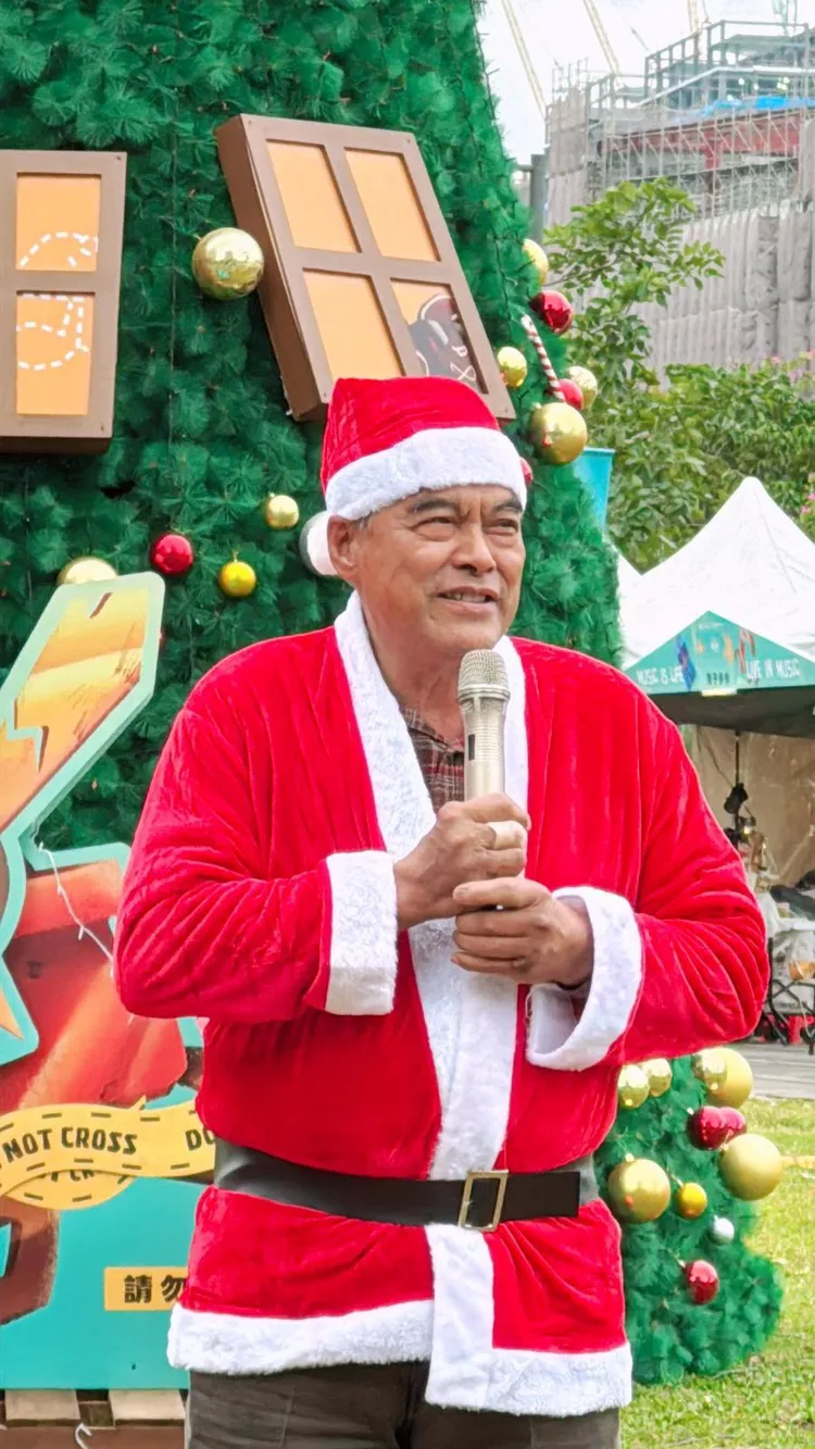 林慶台獻唱唱泰雅古調。MOYO CITY提供