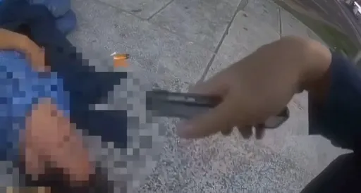 半夜酒醉路倒！警察要送他回家还不肯　波丽士大人只好使出这招