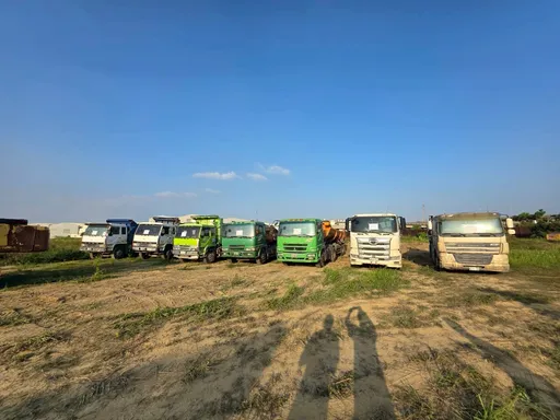 桥检拍卖「美浓大峡谷」案扣押犯罪机具！11辆怪手重车拍出这么多钱